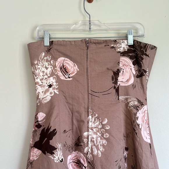 Pink/dusty rose floral dress - Picture 5 of 7